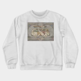 adventure awaits Crewneck Sweatshirt